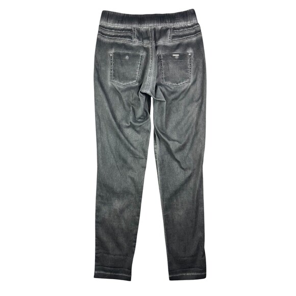 Hagitassa Elastic Waist Pants  Women's US 6  NWOT  Gray Over Dye  Israeli Brand - Picture 2 of 10